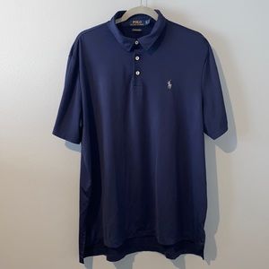 Polo Ralph Lauren Performance Polo, navy, size XL
